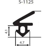 Těsnění pro PVC okna PANORAMA rám Barva: černá, Typ: PANORAMA, rám