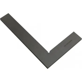 Úhloměr KMITEX 4046 Úhelník přesný plochý kalený "A" ČSN255103 100x63