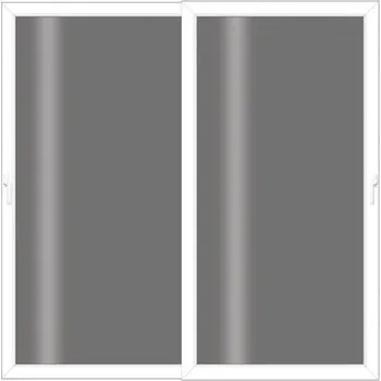 Vchodové dveře Plastové posuvné dveře 1800/2000 bílé