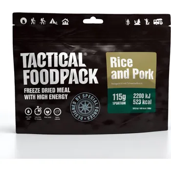 Tactical Foodpack Rýže s vepřovým masem Tactical Foodpack®