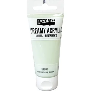 Vodová barva Krémová akrylová barva 60ml pololesklá - dešťový mrak