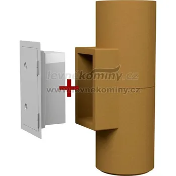 Komín CS-Příplatek za další čistící kus 180 + dvířka bílá