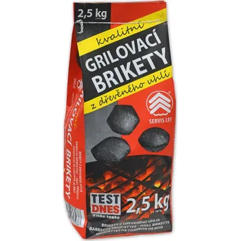 Brikety grilovací 2,5kg