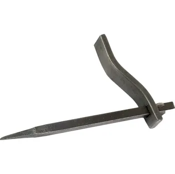 Skoba zednická ocelová hranatá - kovaná špička