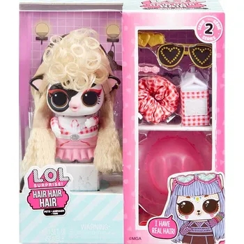 Panenka MGA L.O.L. Surprise Hair Hair Hair zvířátka DESIGN: DESIGN 7