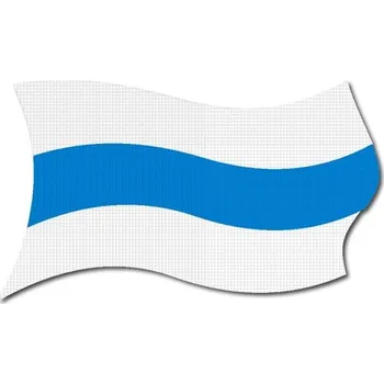 Vlajka Pelisport Nažehlovačka Protiválečná vlajka vlající