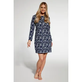 Dámská noční košile DÁMSKÁ KOŠILE DR 770/367 AMANDA granát L