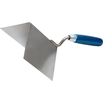 Zednická lžíce Vyhlazovačka Kaufmann nerezová rohová 120 x 97 x 97 mm