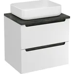 Koupelnová skříňka pod umyvadlo Naturel Stilla 60x60x45 cm bílá STILLAD06056DC