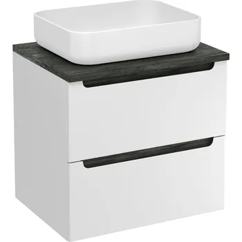 Koupelnový nábytek Koupelnová skříňka pod umyvadlo Naturel Stilla 60x60x45 cm bílá STILLAD06056DC