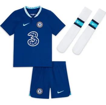 Dětská fotbalová souprava Jr DJ7888 496 - Nike 110/116 tmavě modrá