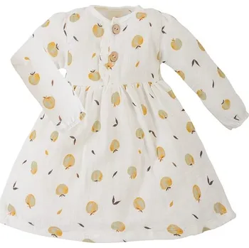 Kojenecké šaty Makoma Mušelínové šaty APPLES - 80