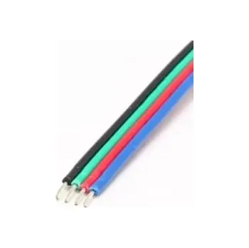 Ledsoft Plochý RGB 0,3 mm x 4