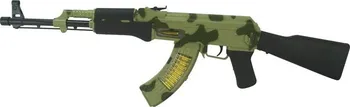 Dětská zbraň Dětská plastová puška Kalašnikov AK-47 69 cm maskáčová