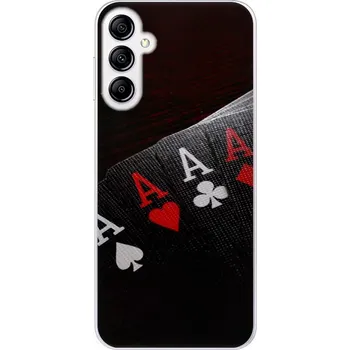 Pouzdro na mobilní telefon Odolné silikonové pouzdro iSaprio - Poker - Samsung Galaxy A14 / A14 5G