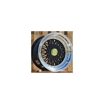 Alu kolo Racing Line BY479 RACIN 10x17 ET20.00 černá + leštěný límec