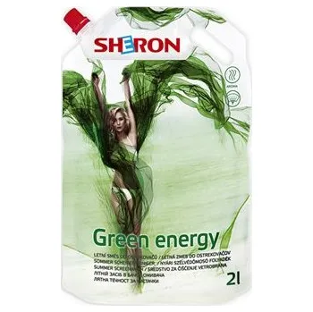 Náplň do chladiče a ostřikovače Sheron Letní směs do ostřikovačů - Softpack, green energy 2L