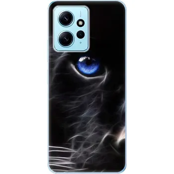 Pouzdro na mobilní telefon Odolné silikonové pouzdro iSaprio - Black Puma - Xiaomi Redmi Note 12 5G