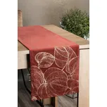 UBRUS BLINK 16 35X180 CM CIHLOVÝ