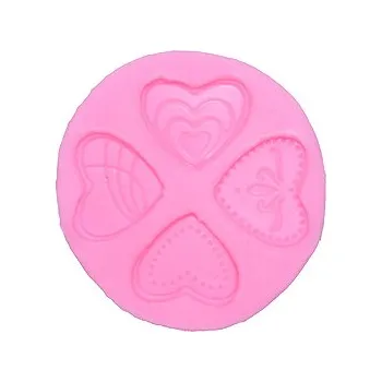 Forma na odlévání Silikonová vytlačovací forma srdíčka