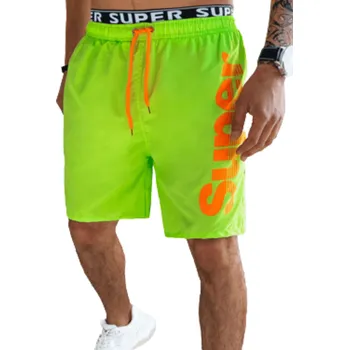 Pánské plavky Dstreet SX2312 pánské šortky zelené