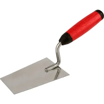 Zednická lžíce Lžička Kaufmann nerezová softgrif 140 mm