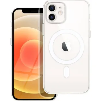 Pouzdro na mobilní telefon Mag Cover pro Apple iPhone 12 transparentní