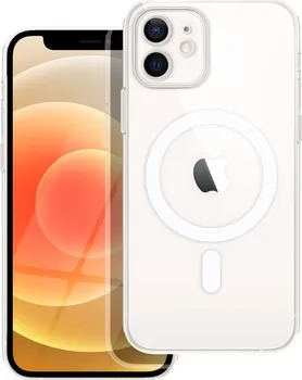 Pouzdro na mobilní telefon Mag Cover pro Apple iPhone 12 transparentní