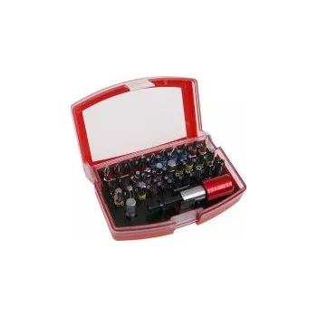 Šroubovák Sada bitů šroubováků 33ks 1/4" s barevným rozlišovacím proužkem