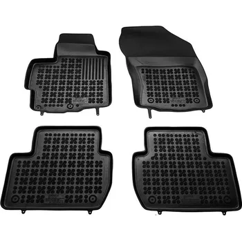 autokoberec Rezaw-Plast, Gumové koberce se zvýšeným okrajem, Mitsubishi Outlander II, 2006-2012