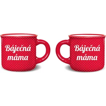 Hrnek s potiskem Báječná máma Mini