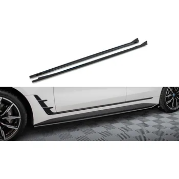 Difuzory na boční lišty V.1 BMW i4 M-Pack G26