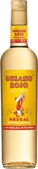 Tequila Gusano Rojo Mezcal 38 % 0,7 l