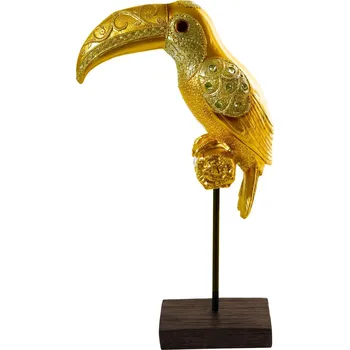 Bytová dekorace DEKORAČNÍ FIGURKA FEMI (16) 23X12X40 CM ZLATÁ