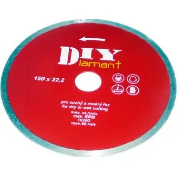 Brusný kotouč DIYC 115 - Diamantový kotouč celoobvodový