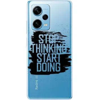 Pouzdro na mobilní telefon Odolné silikonové pouzdro iSaprio - Start Doing - black - Xiaomi Redmi Note 12 Pro 5G / Poco X5 Pro 5G