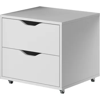 Komoda Komoda MATE | 50 cm | se zásuvkami | bílá mat