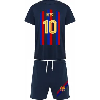 Chlapecké tričko Fotbalový komplet Messi FC Barcelona Velikost: XXL, Materiál: 100% polyester