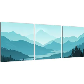 Obraz Moderní obraz - krajina 90x30cm