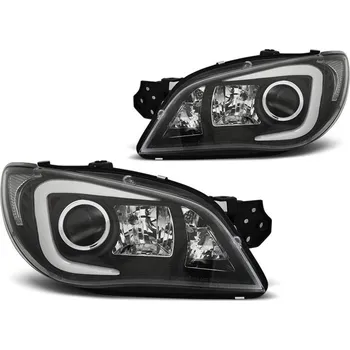 Přední světlomet Přední světla LED TubeLight Subaru Impreza II GD 06-07 černá