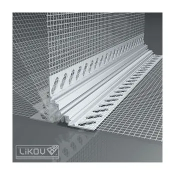 Stavební materiál LIKOV LD-W56 UNI 8,5 lišta dilatační univerzální 8,5mm 3D se skl. tk. 125/125mm délka 2m