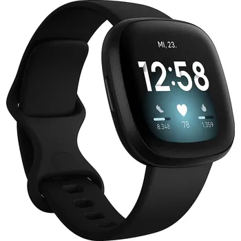 Chytré hodinky Chytré hodinky Google Fitbit Versa 3 Barva: Černá