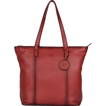 Kabelka Dámská kožená kabelka Bellicci Alice - červená
