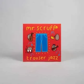 Zahraniční hudba 2LP Mr. Scruff: Trouser Jazz DLX | CLR 2023 20th Anniversary Blue & Red Vinyl Deluxe Edition