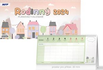 Kalendář MFP Rodinný stolní plánovací kalendář 2024