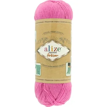 Příze Alize Superwash Artisan 178 růžová