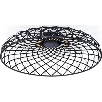 Flos F6393031 Skynest C, antracitové stropní svítidlo, 57W LED 2700K stmívatelné, prům. 90,4cm