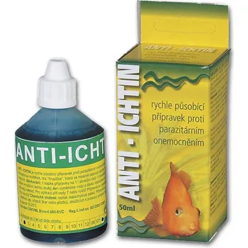 Akvarijní chemie Antiichtin, 50ml