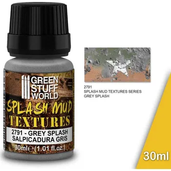 Plastikový model Splash Mud Textures – Grey (30 ml)