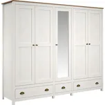 Skříň Topaz 5D3S - masiv borovice